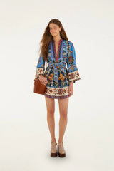 Farm rio - Embroidered mini kjole