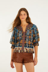 Farm rio - Embroidered bluse