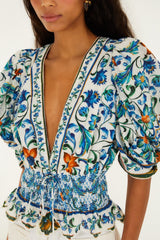 Farm rio - Flora tile bluse