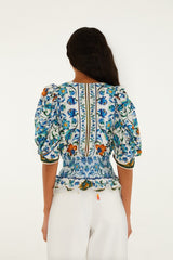 Farm rio - Flora tile bluse