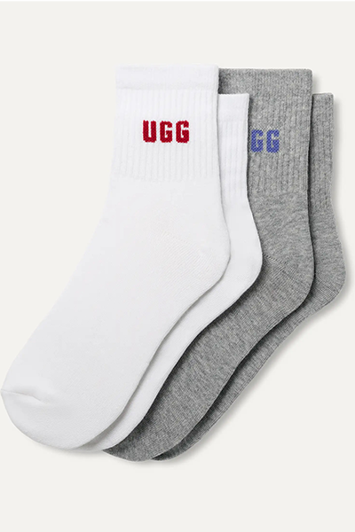UGG - Logo 2-pakk sokker