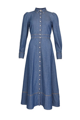 By Timo - Denim button down kjole