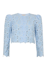 By timo - Broderie anglaise jakke