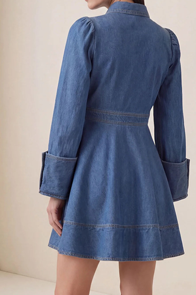 By Timo - Denim mini kjole